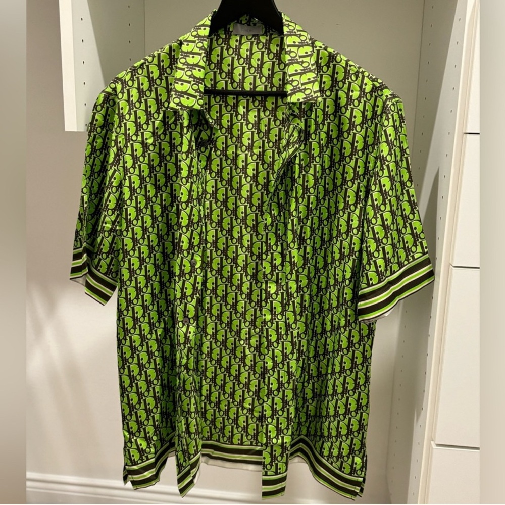 Men’s Dior Silk Shirt
